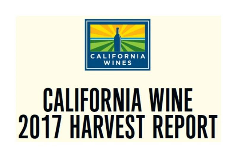 California Wine 2017 oogstrapport
