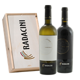Afbeelding van Radacini Vintage Chardonnay & Pinot Noir (in geschenkkist)