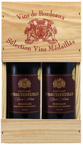 Afbeelding van Bordeaux Sélection Vins Médaillés (in 2-vaks kist)
